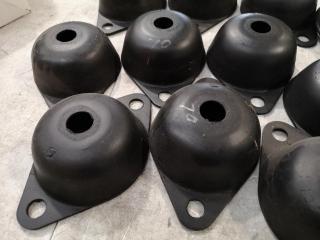 12x Hard Rubber Industrial Motor Mounts