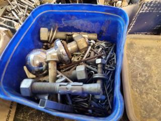Assorted Screws, Nuts, Bolts, Washers & More