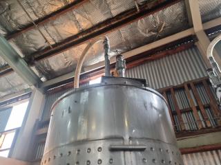 Jacketed Stainless Tank with Stirrer