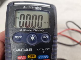 Sagab Multitester Multimeter DMM-904