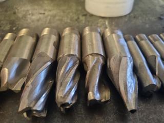 Large Lot of Milling Machine Endmills 