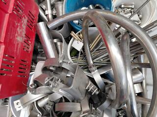Crate of Assorted Stainless Steel Fittings