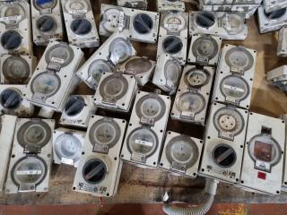 Large Selection of 3-Phase & Single Phase Sockets, Switches, & More