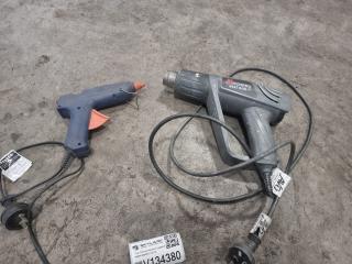 Mechpro Heatgun and Generic Glue Gun