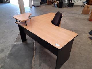3 Deconstructed L Shape Desks