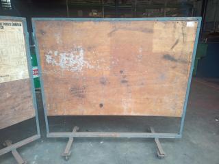 2 x Mobile Ply Panels
