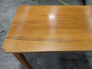 Vintage Wood Office Desk