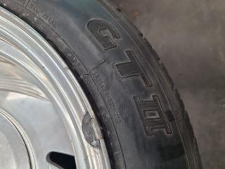 4x Genter Line 15" Alloy Wheels w/ Goodyear & BF Goodrich Tyres