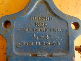 Irwin Record 182A Chain Pipe Vice