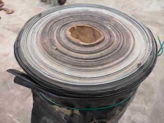 Large Roll of Black Plastic Sheeting