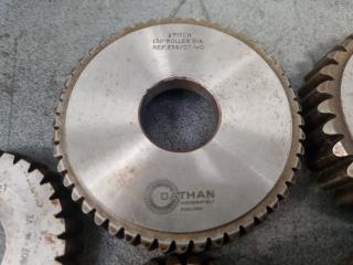 5 x Gear Shaper Cutters 