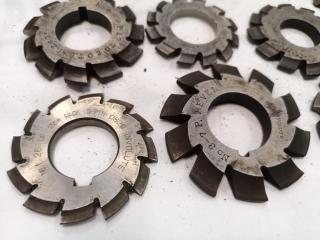 38x Assorted Gear Mill Cutters