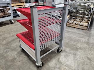 Mobile Adjustable Retail Shelving Unit