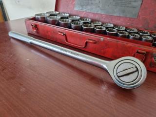Chrome Vanadium Socket Wrench Set