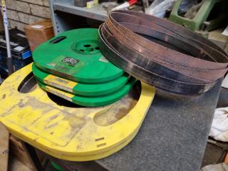 5x Assorted Bandsaw Replacement Blades