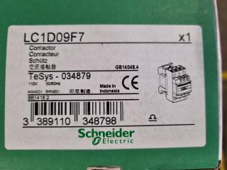 14x Assorted Schneider Electric Relays, Breakers, Contacts & More