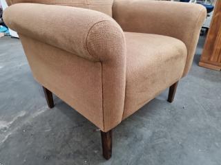 Rehupolstered Lounge Chair