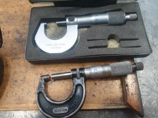 4 Assorted Micrometers