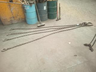 Large 4 Legged Lifting Chain