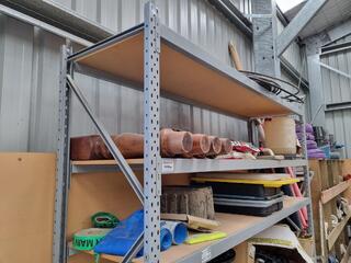 Steel Medium Duty Workshop Storage Shelving Assembly