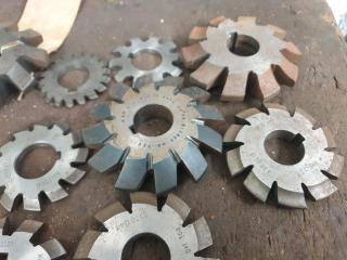 18 x Involute Gear Cutters