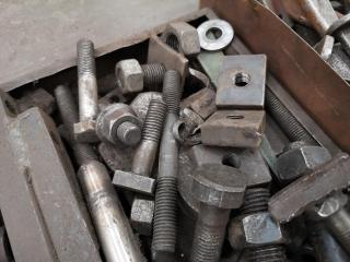 Assorted Mill Lockdown Hardware & More