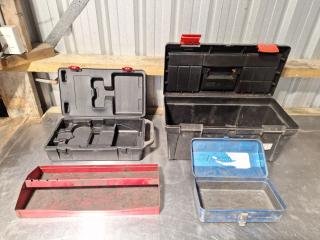 Assortment of Empty Tool Cases