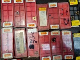Sandvik Coromant Tool Inserts, Assorted Partial Cases