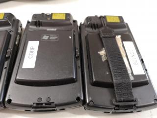 4x Symbol MC50 Mobile Handheld Computers w/ Charging Cradle