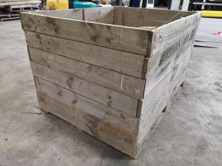 Sturdy Wooden Storage Crate