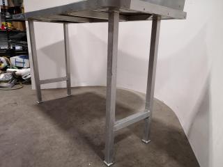 Stainless Steel Topped Commercial Kitchen Table Bench