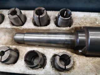 Larcher Morse Type Drill Chuck w/ Accessories & Case