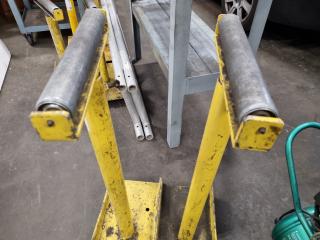 Pait of Workshop Material Support Stands