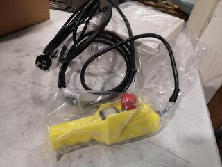 250kg Single Phase Electric Winch w/ Controller by ComeUp