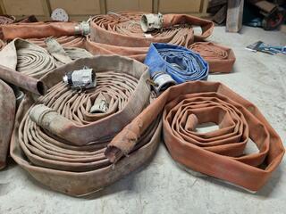Assorted Industrial Lay Flat Hose Lengths