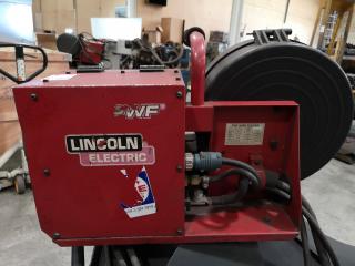 Lincoln Electric PowerPlus II 350 Welder w/ PWF 4gs Wire Feeder