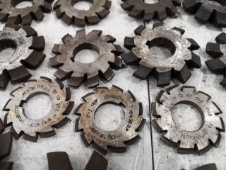 40+ Assorted Milling Gear Cutters
