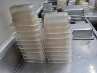 Large Lot of Bain Marie Type Trays