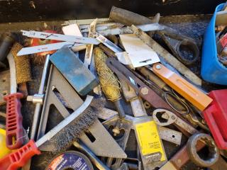 Large Assortment of Hand Tools, Workshop Parts, Accessories, & More