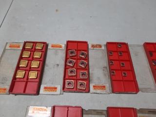 10 Partial Packs of Assorted Sandvik Coramant Milling Inserts