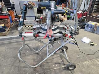 Bosch Miter Saw on Stand