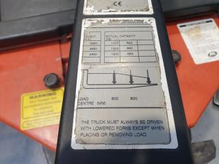 BT Walk Behind/Stand On Electric Forklift