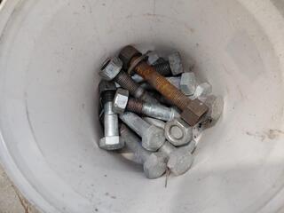 Crate of Stainless Steel Pipe Fittings