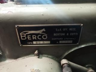 Berco Line Boring Machine
