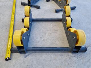 3x Sets of Pipe Roller Supports