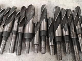 21x Assorted Size Mill Drill Bits