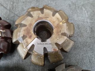 5 x Milling Machine Cutters