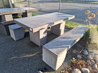 Concrete Outdoor Picnic Table