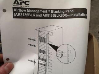 100x APC Server Cabinet Blanking Panels