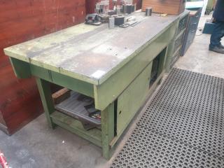 Heavy Duty Timber Workbench